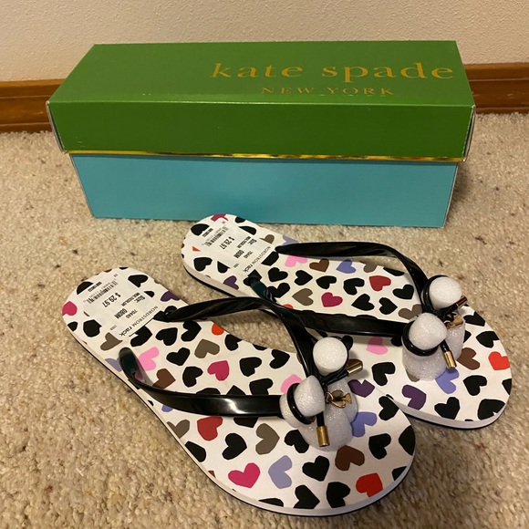 NIB Kate Spade Nova Flip flops size 8 - Picture 4 of 9